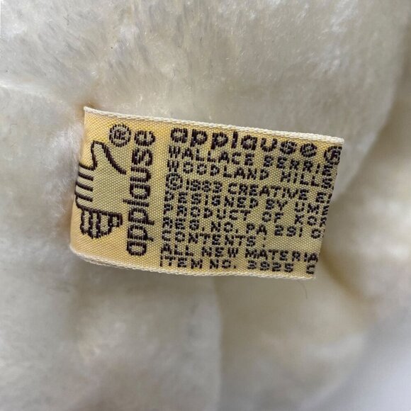 Vintage Applause Umekichi Plush Dog 1980s Collectible 12" high Made in Korea - Picture 4 of 15